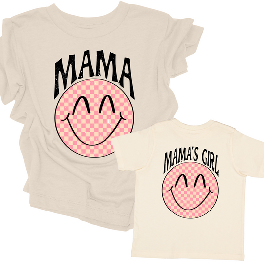 Girl Smiley Mama + Mini Bundle